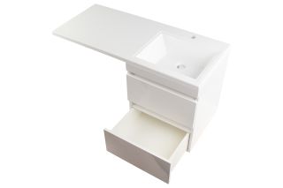 Тумба под раковину Style Line Даллас 110 СС-00000704 под стиральную машинку